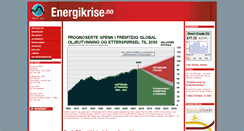 Desktop Screenshot of energikrise.no